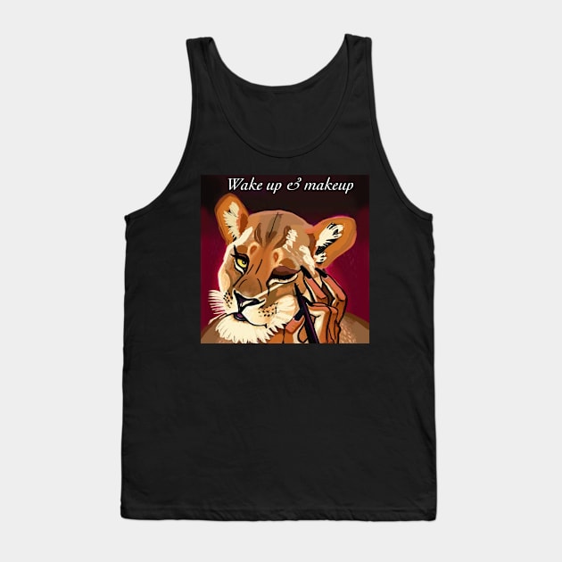 Makeup lovers Tank Top by Art by Ergate